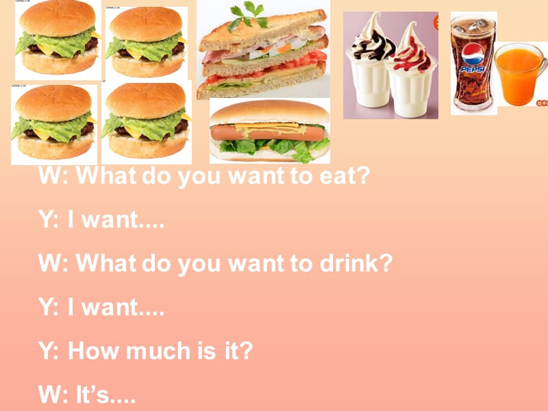 2019春六年级英语下册 Module 1 Unit 2《What do you want to eat》课件1 （新版）外研版（一起）.ppt_第3页