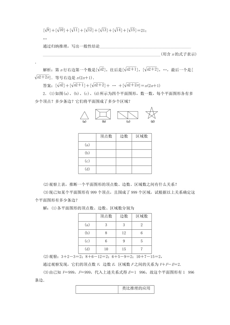 2018-2019学年高中数学 第2章 推理与证明 2.1 合情推理与演绎推理 2.1.3 推理案例赏析讲义（含解析）苏教版选修2-2.doc_第2页