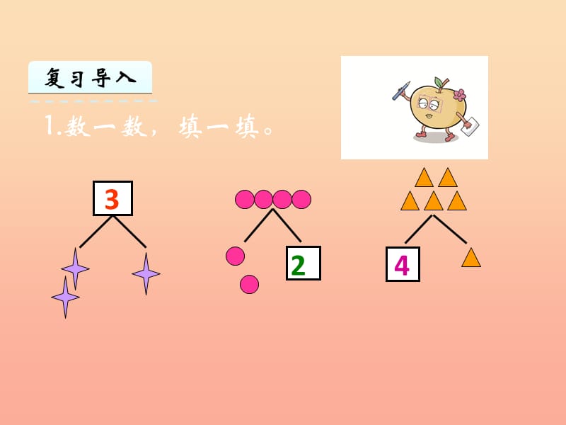 一年级数学上册 第5单元《10以内的加法和减法》5.1.1 5以内的加法课件 冀教版.ppt_第3页