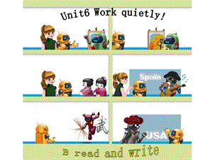 2019春五年級英語下冊 Unit 6《Work quietly》（Part B）課件2 人教PEP版.ppt