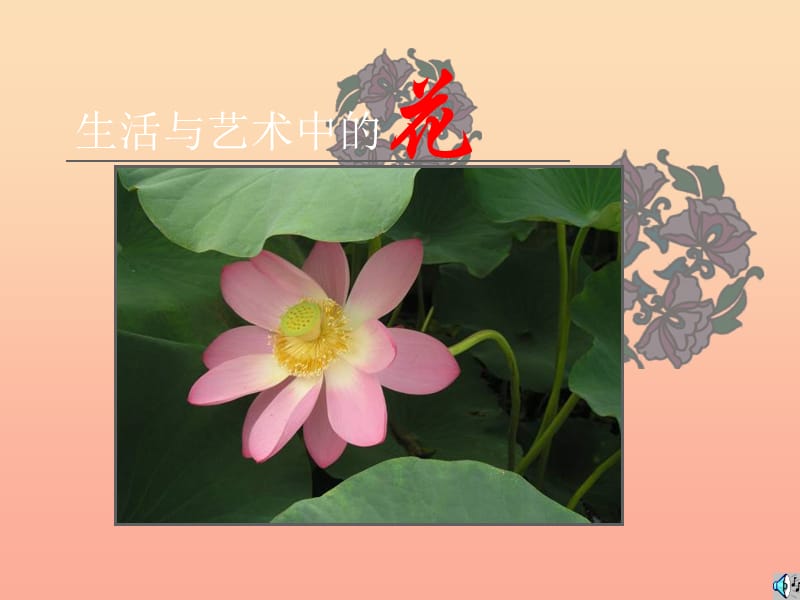 三年級(jí)美術(shù)下冊(cè) 第16課《生活與藝術(shù)中的花》課件2 人美版.ppt_第1頁(yè)