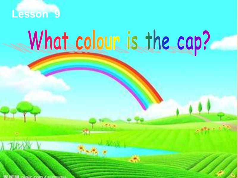 2019秋三年級(jí)英語上冊(cè) Lesson 9 What colour is the cap課件1 科普版.ppt_第1頁