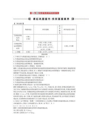 2018版高中物理 第三章 勻變速直線運(yùn)動的研究 第1節(jié) 勻變速直線運(yùn)動的規(guī)律試題 魯科版必修1.doc