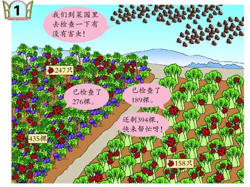 二年级数学下册 第五单元《田园小卫士 万以内数的加减法（二）》课件1 青岛版.ppt_第3页