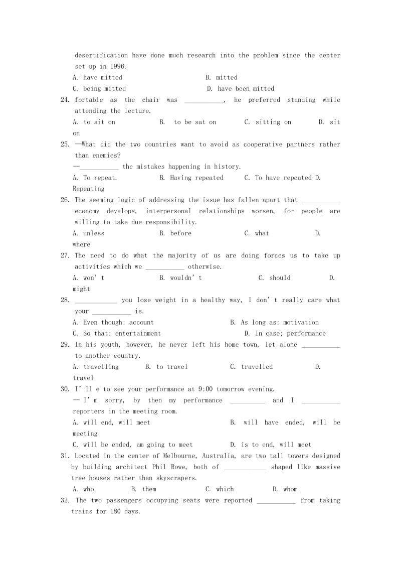 2018-2019学年高二英语12月月考试题 (VII).doc_第3页