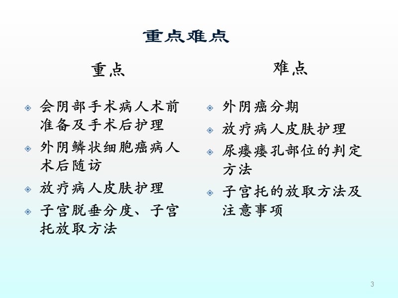 会阴部手术病人的护理ppt课件_第3页