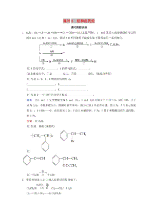 2019年高考化學(xué)一輪綜合復(fù)習(xí) 第12章 有機(jī)化學(xué)基礎(chǔ) 課時(shí)2 烴和鹵代烴練習(xí).doc