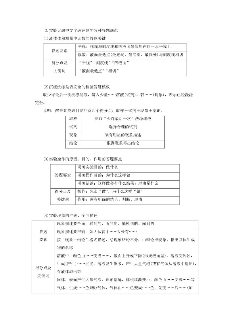 新课改瘦专版2020高考化学一轮复习10.5大题考法1定性实验的设计与评价学案含解析.doc_第3页