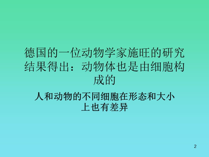 人和动物细胞的结构和功能ppt课件_第2页