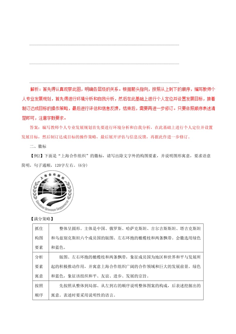 2019年高考语文 黄金押题 专题04 图表与文字转换（含解析）.doc_第2页