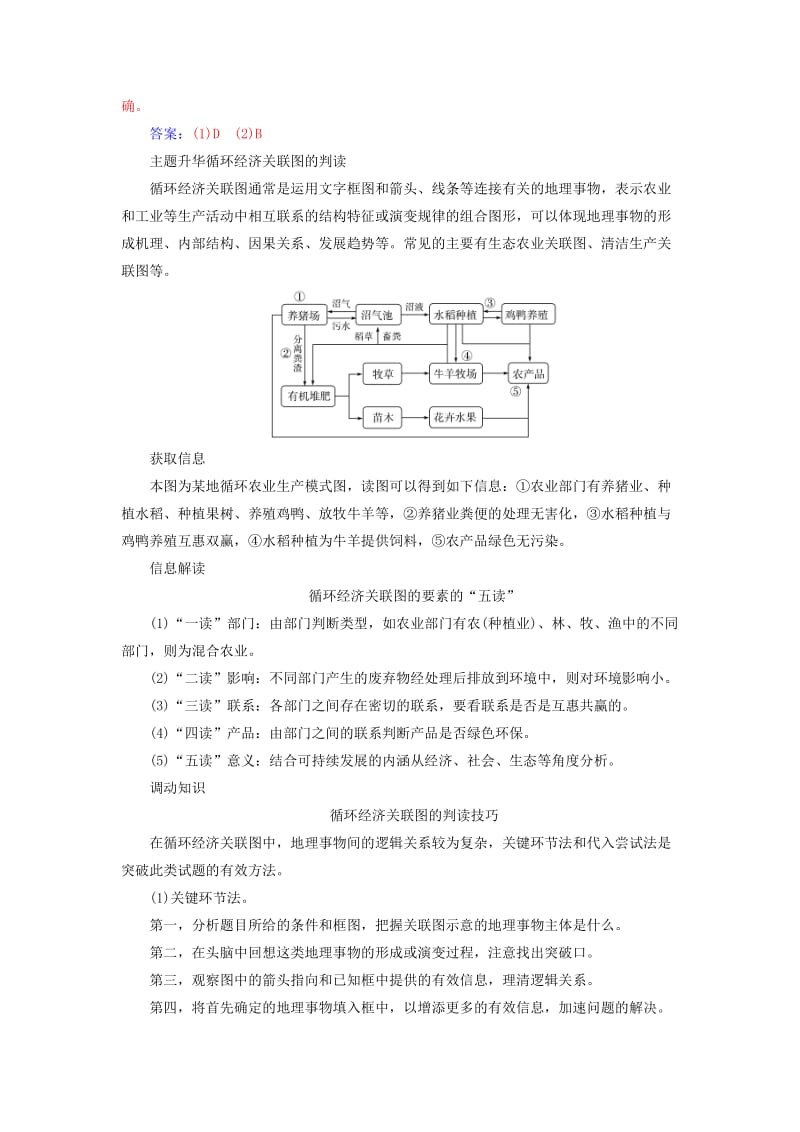 2019春高中地理 第四章 人类与地理环境的协调发展章末总结提升学案 中图版必修2.doc_第3页