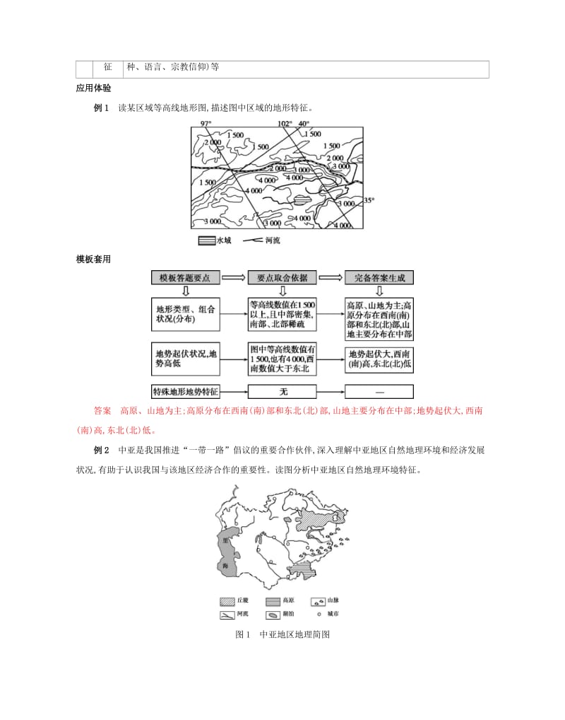 （浙江选考）2020版高考地理一轮复习 第三篇 二、特征类增分练.docx_第2页