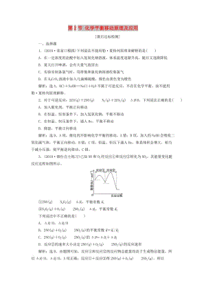 2020版高考化學(xué)大一輪復(fù)習(xí) 第7章 化學(xué)反應(yīng)的方向、限度與速率 4 第2節(jié) 化學(xué)平衡移動(dòng)原理及應(yīng)用檢測 魯科版.doc