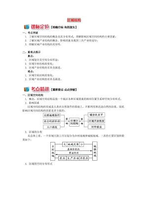 高中地理 第一章 區(qū)域地理環(huán)境與人類活動(dòng) 第一節(jié) 區(qū)域的基本含義 區(qū)域結(jié)構(gòu) 學(xué)案 湘教版必修3.doc