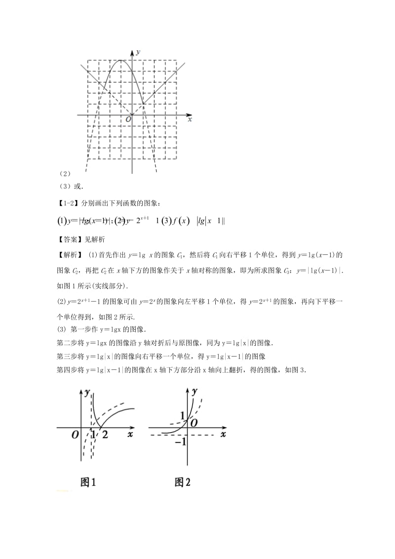 （浙江专版）2019年高考数学一轮复习 专题2.8 函数的图象（讲）.doc_第3页