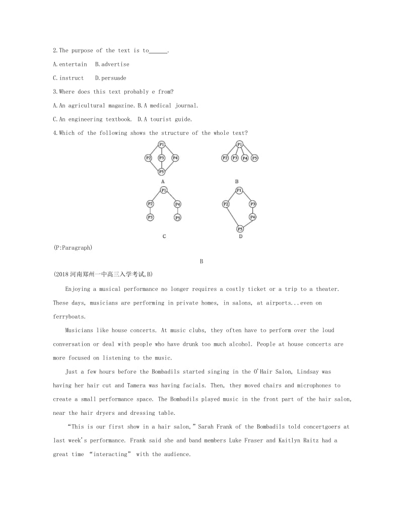 2019版高考英语一轮复习 Unit 4 Global warming夯基提能作业 新人教版选修6.doc_第2页