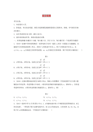 （江蘇專用）2019高考物理一輪復(fù)習(xí) 綜合檢測.docx