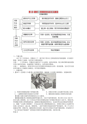 湖南省永州市2019年高考歷史二輪復(fù)習(xí) 第20課時 蘇聯(lián)的社會主義建設(shè)學(xué)案.docx