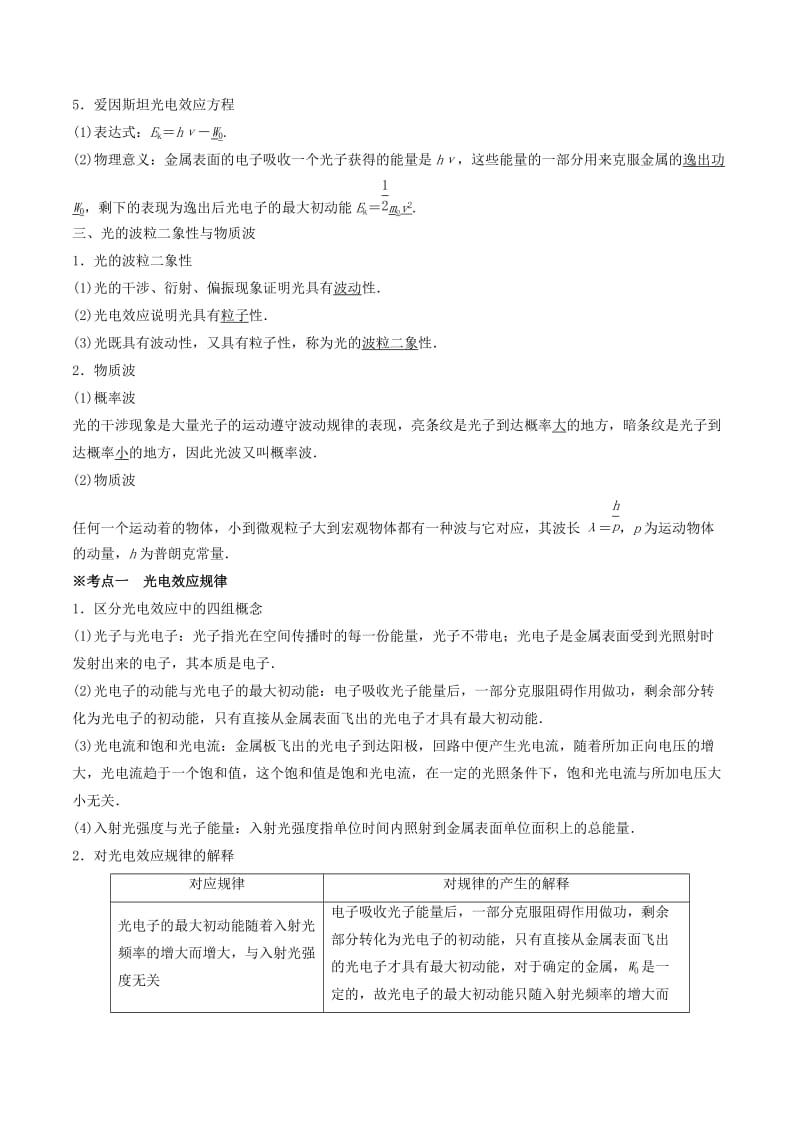 2019年高考物理 专题13 原子与原子核学案.doc_第2页