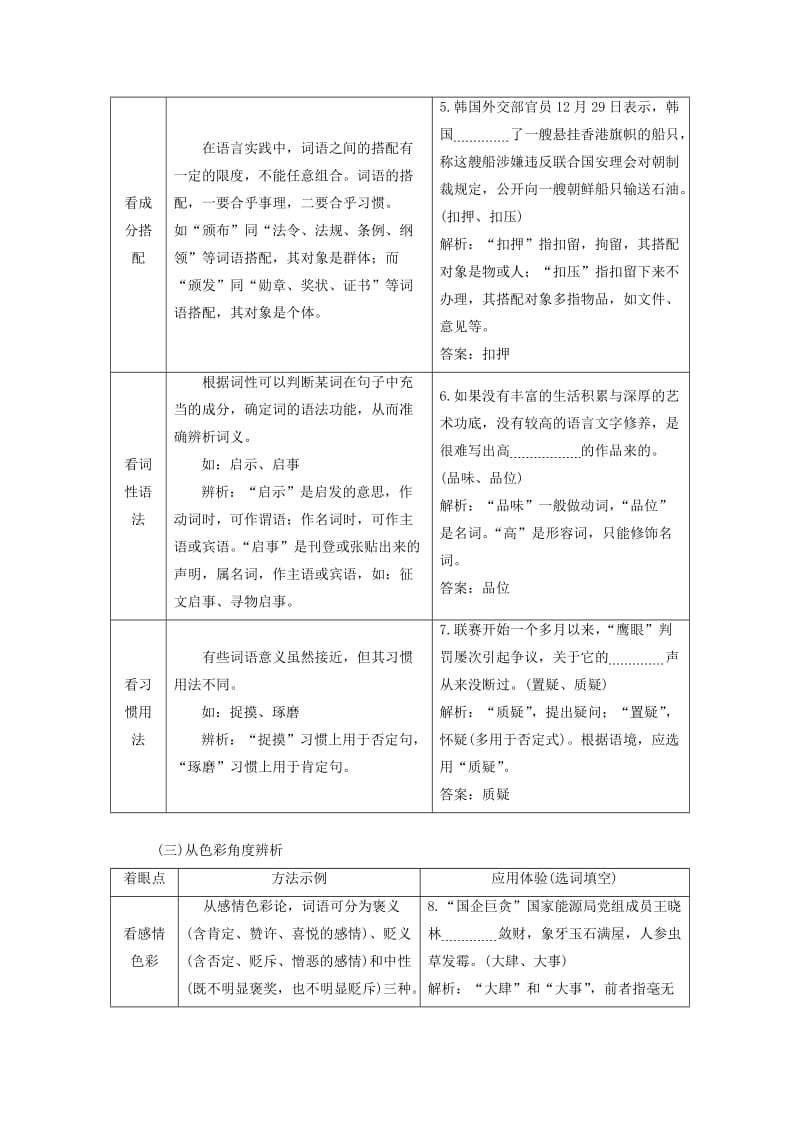 （江苏专版）2020版高考语文一轮复习 第一板块 专题一 第1讲 正确使用实词、虚词学案（含解析）.doc_第3页