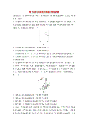 2019高考物理一輪復習 第十章 電磁感應 第73講 電磁感應現(xiàn)象 楞次定律加練半小時 教科版.docx