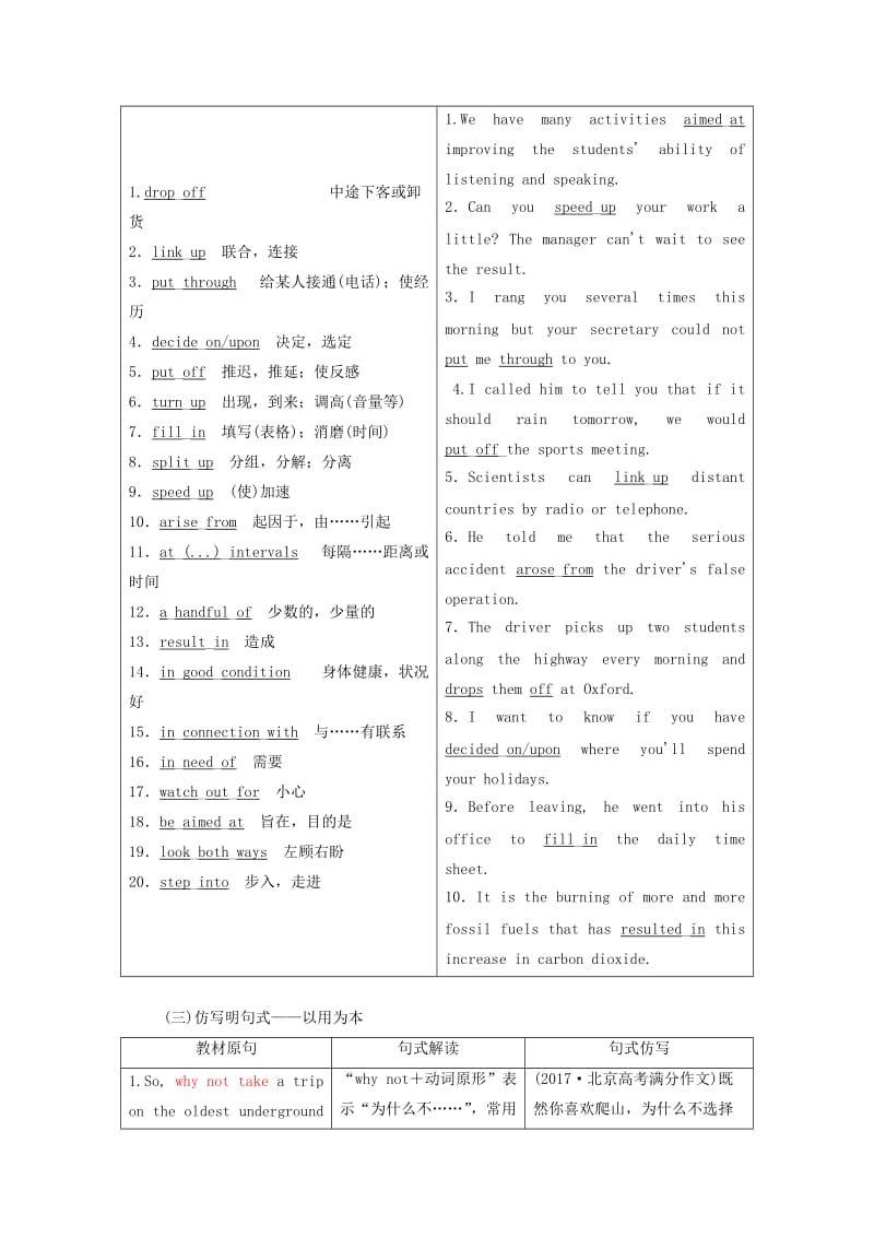 2020高考英语新创新一轮复习 Unit 4 Public transport学案（含解析）牛津译林版选修7.doc_第3页