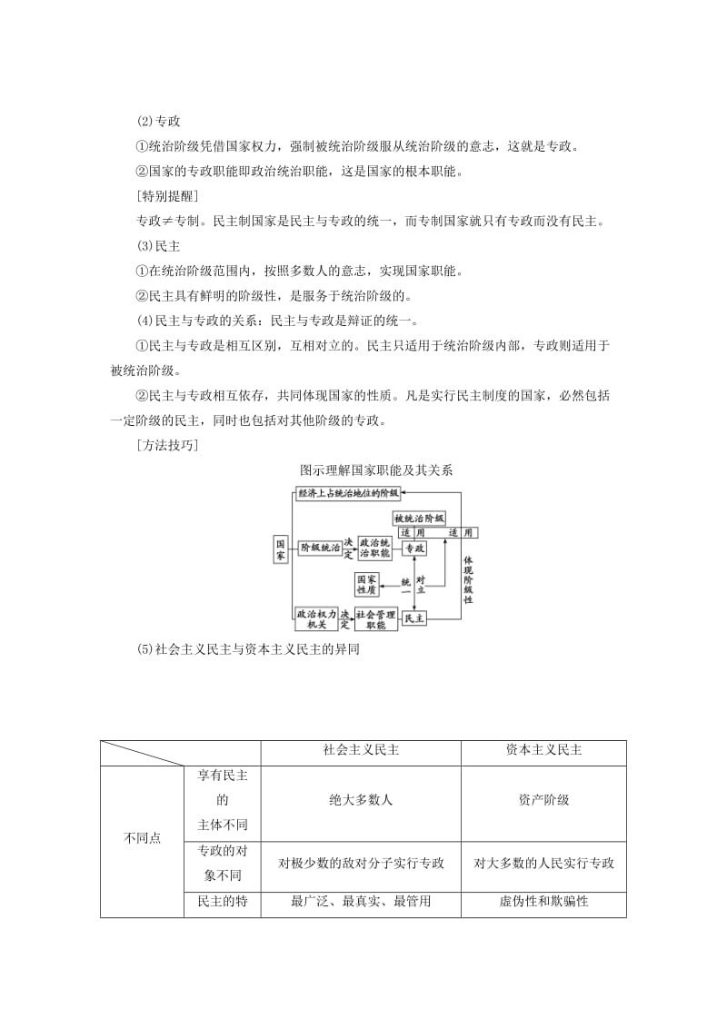 （新课改省份专用）2020高考政治一轮复习 第五模块 专题一 各具特色的国家和国际组织讲义（含解析）.doc_第2页