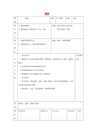 遼寧省大連市高中數(shù)學(xué) 第二章 數(shù)列習(xí)題課教案 新人教B版必修5.doc