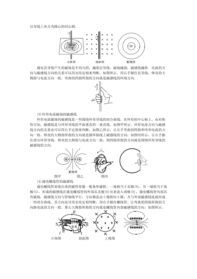 2019高考物理总复习 考查点19 磁场掌中宝素材.doc_第2页