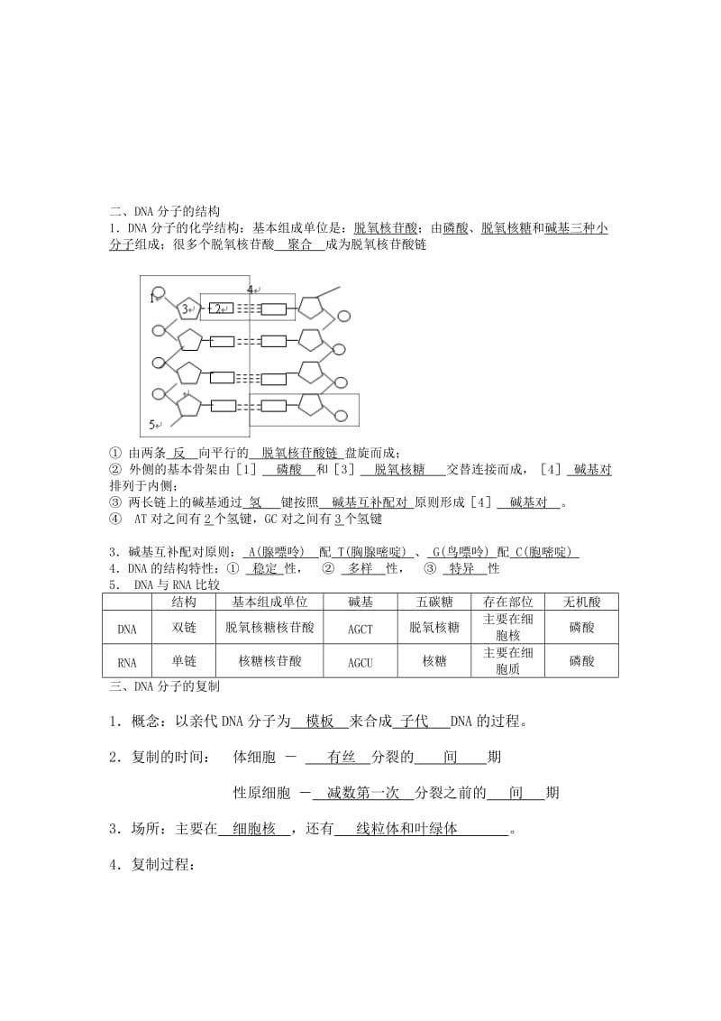 2019-2020年新人教版高中生物必修2《基因（遗传物质）的本质》复习教案知识整理.doc_第2页