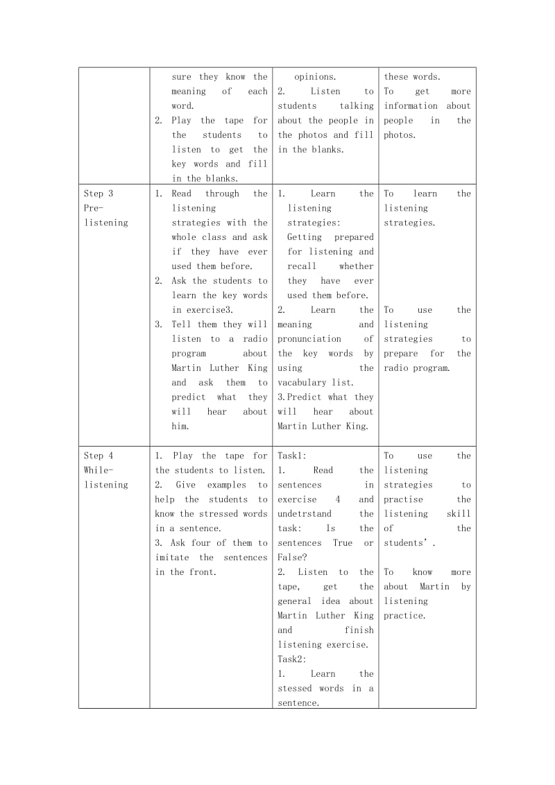 2019-2020年北师大版高中英语必修1 Unit 2《Heroes》（Lesson 2）word教案.doc_第2页