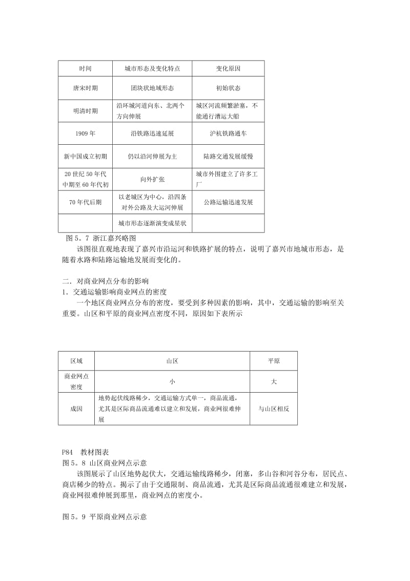 2019-2020年新人教版地理必修2《交通运输布局变化的影响》word教案.doc_第2页