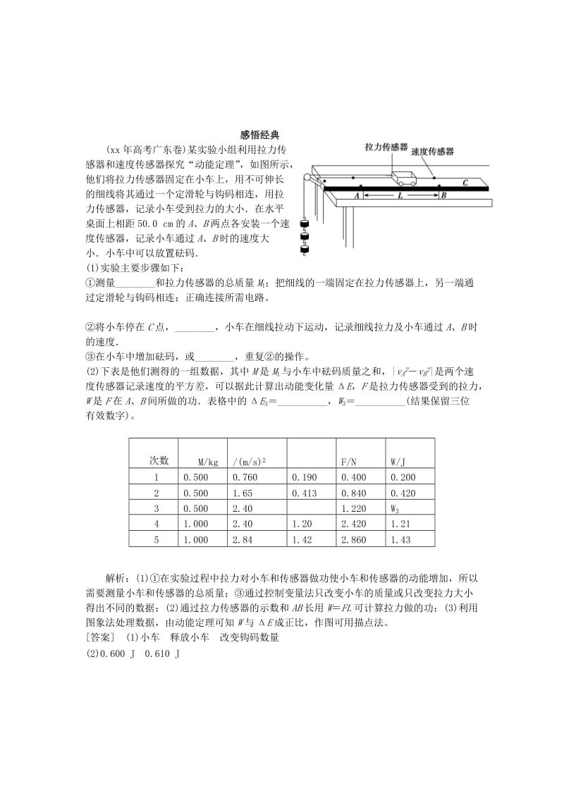 2019-2020年高一物理 7.6 实验 探究功与速度变化的关系.doc_第3页