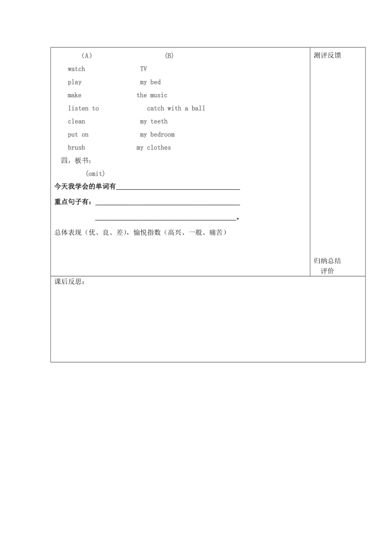 2019年四年级英语上册《Lesson 12 John and Jack》导学案冀教版.doc_第2页