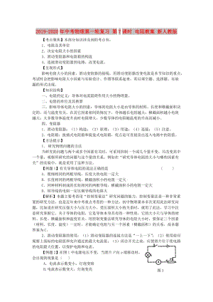 2019-2020年中考物理第一輪復(fù)習(xí) 第7課時 電阻教案 新人教版.doc