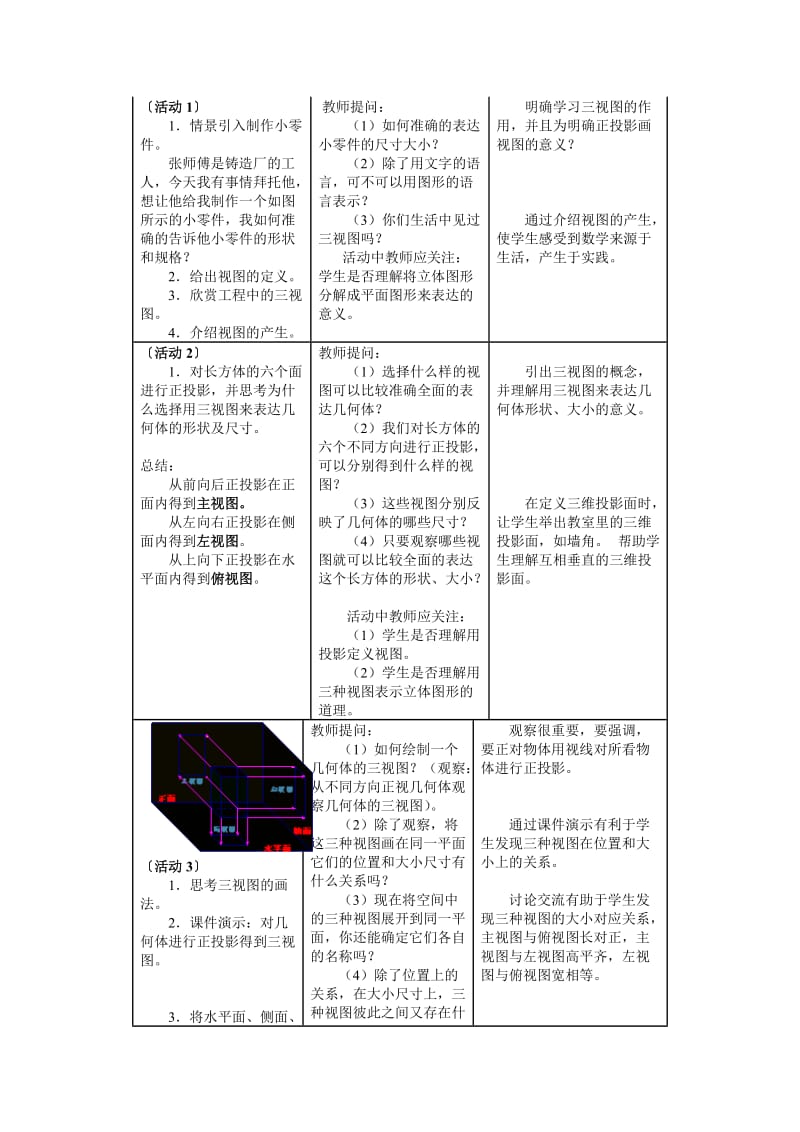 2019-2020年新人教版九年下《29.2三视图》word教学设计.doc_第2页