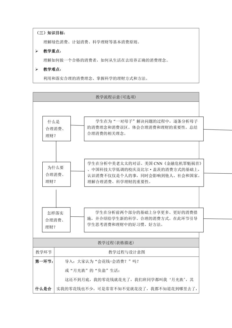 2019-2020年北师大版思品九年《了解经济生活》word教案.doc_第2页