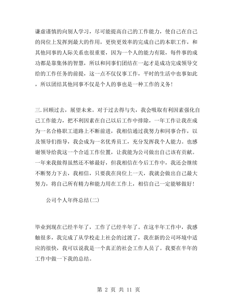 公司的个人年终总结.doc_第2页