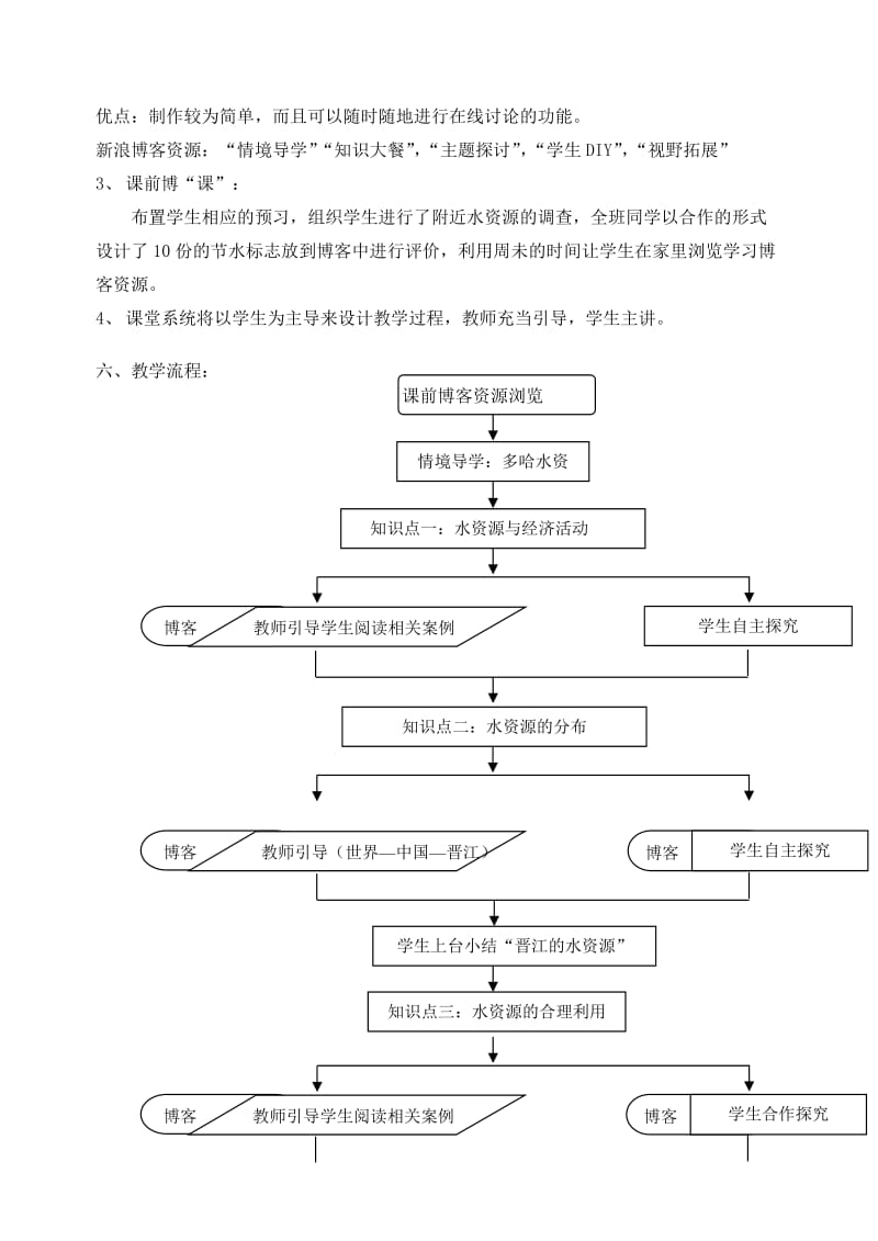 2019-2020年高一地理《水资源的合理利用》教学设计教案.doc_第2页