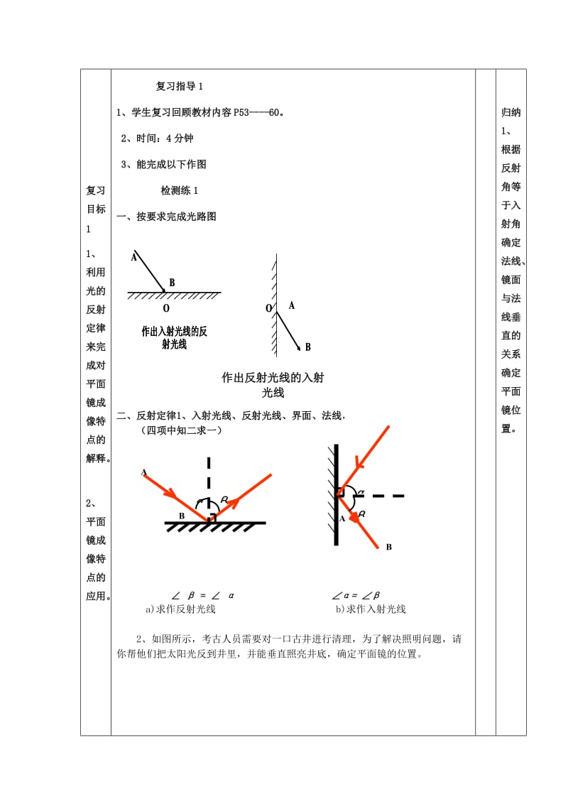 2019-2020年中考物理 光学作图题专题训练（一）教案.doc_第2页