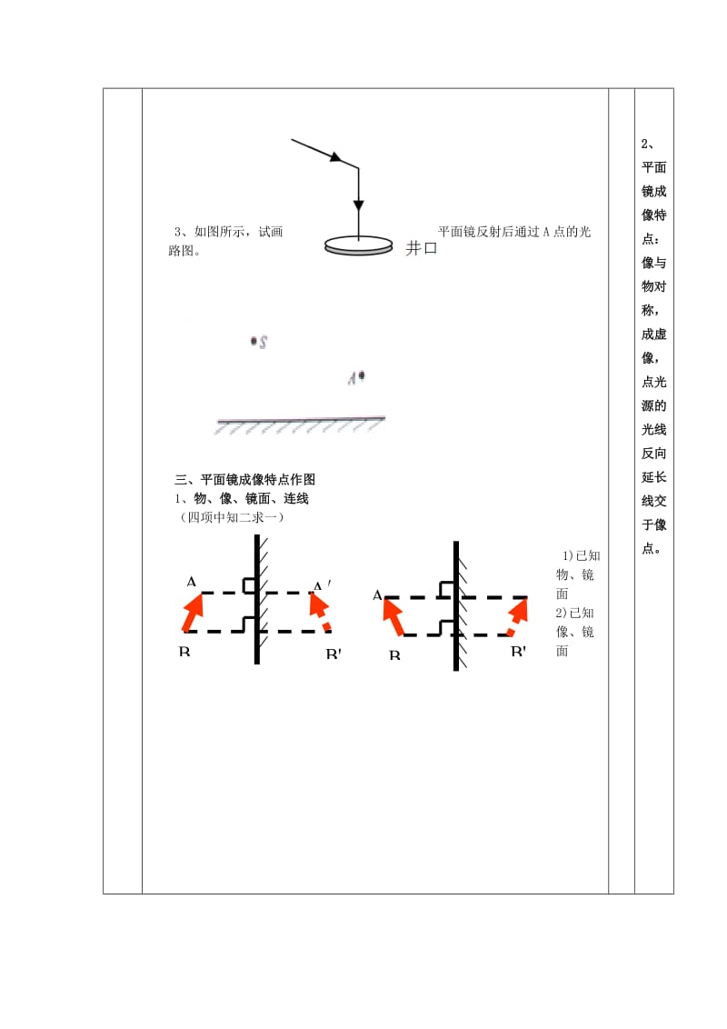 2019-2020年中考物理 光学作图题专题训练（一）教案.doc_第3页