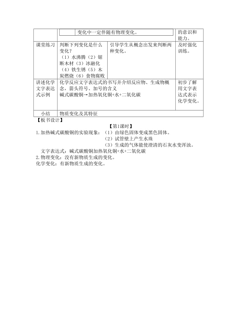 2019-2020年湘教版化学九年单元2《迷人的化学》word教案1.doc_第3页