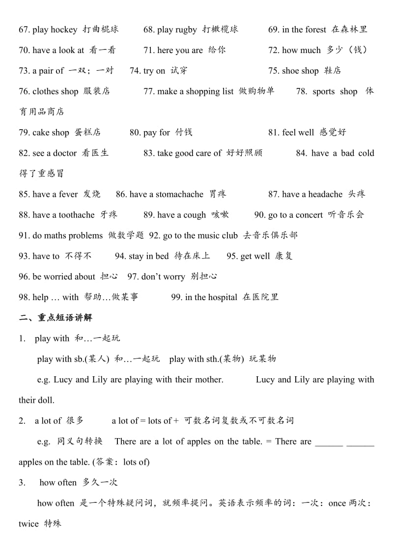 2019年小学五年级英语下册知识点归纳总结.doc_第2页