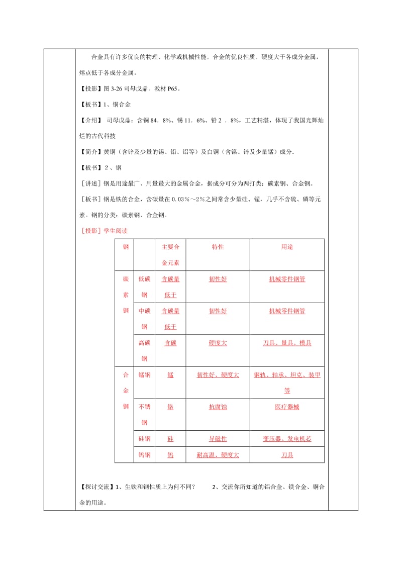 2019-2020年人教版高中化学必修一：3-3用途广泛的非金属材料教案1.doc_第3页