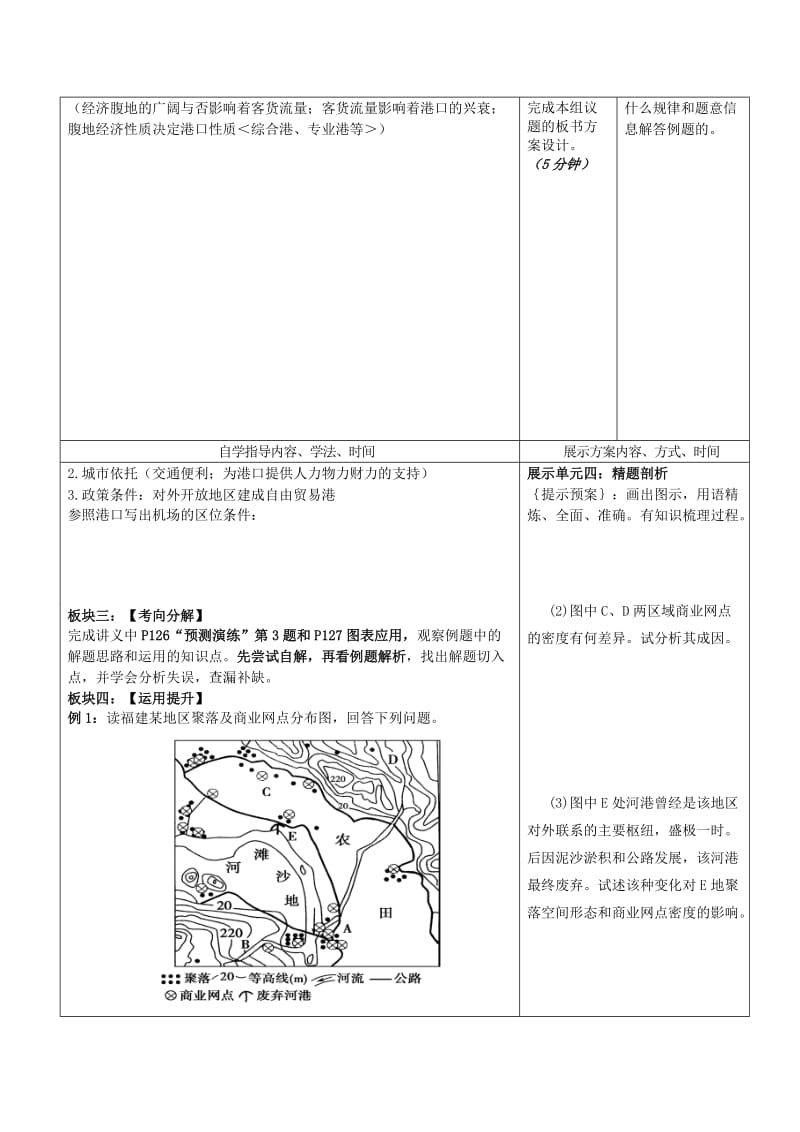 2019-2020年高三地理 交通运输业复习学案.doc_第2页