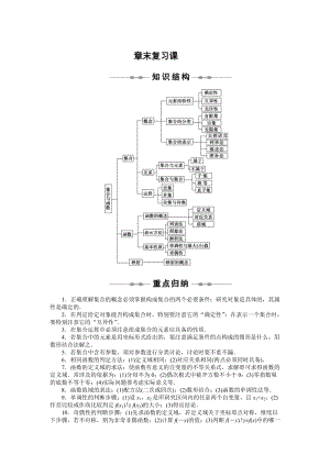 2019-2020年新人教a版高中數(shù)學(xué)（必修1）《第一章集合與函數(shù)概念》學(xué)案.doc