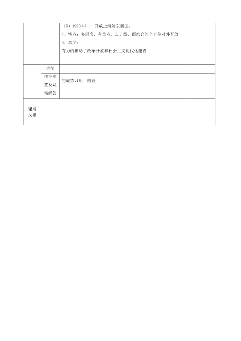 2019-2020年高一历史《伟大的历史性转折》教学设计.doc_第3页