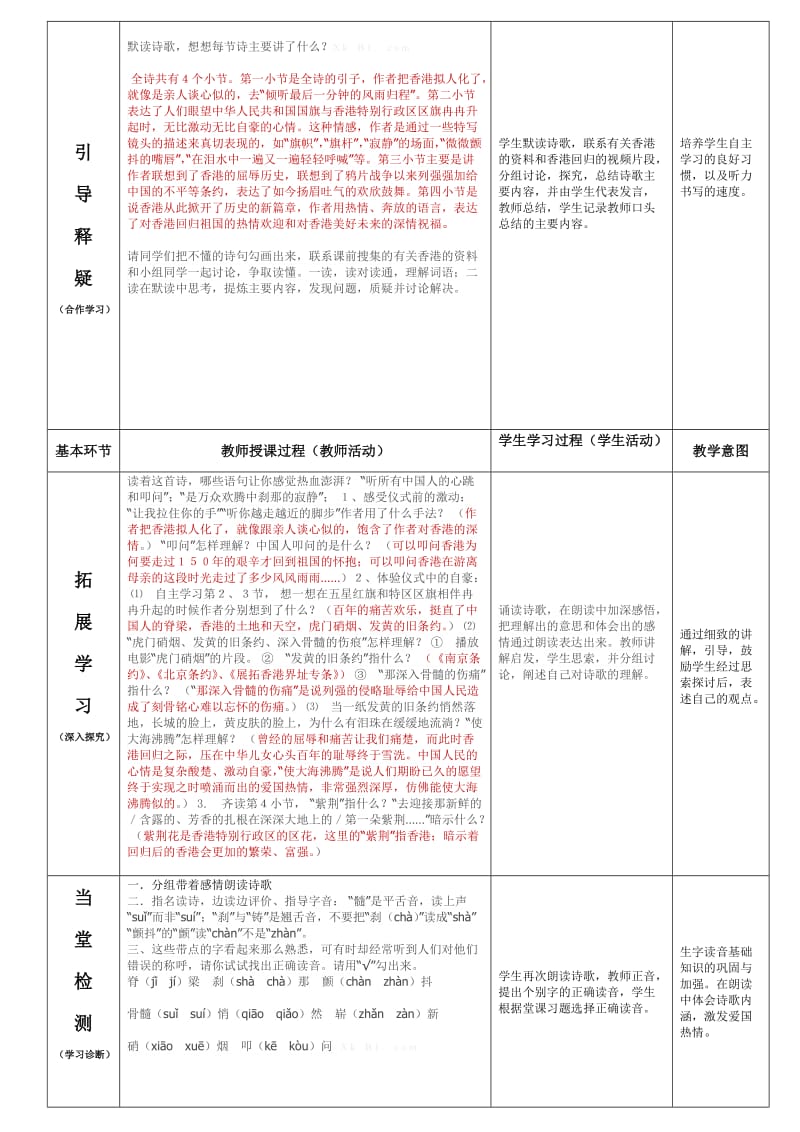 2019年五年级新课标人教版语文上册最后一分钟学案.doc_第2页