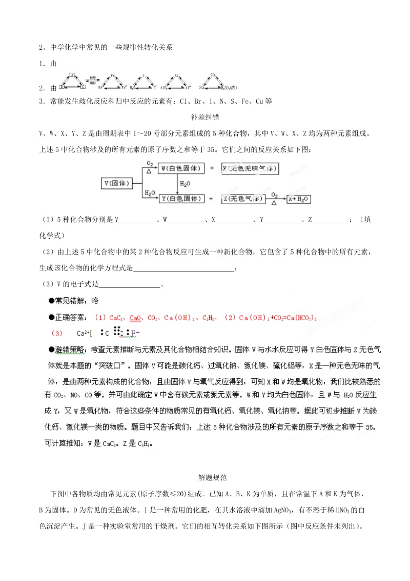 2019-2020年高三化学考前赢分30天 第15天.doc_第2页