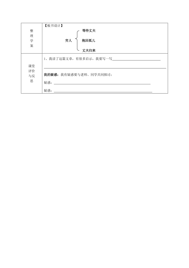 2019年六年级语文下册《穷人》导学案1语文S版.doc_第3页